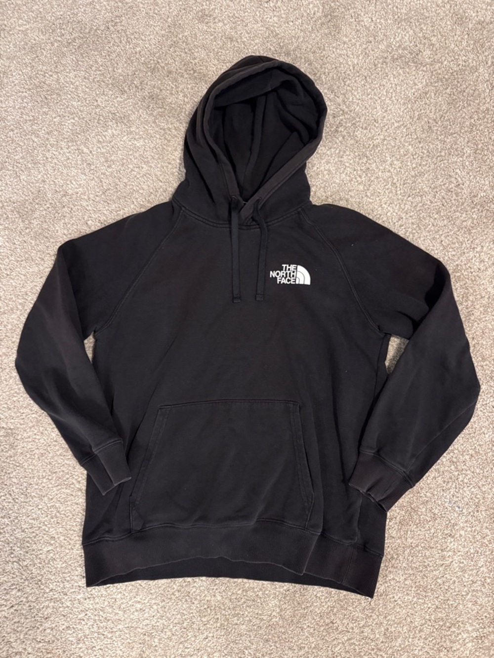 The North Face Pullover Hoodie with White Logo